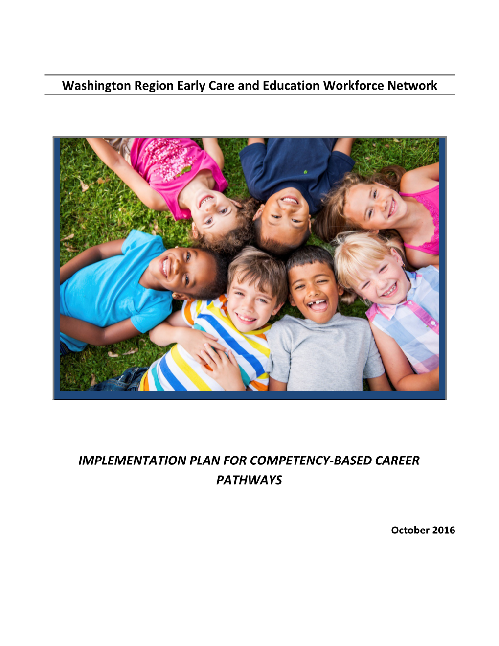 Washington Region Early Care and Education Workforce Network