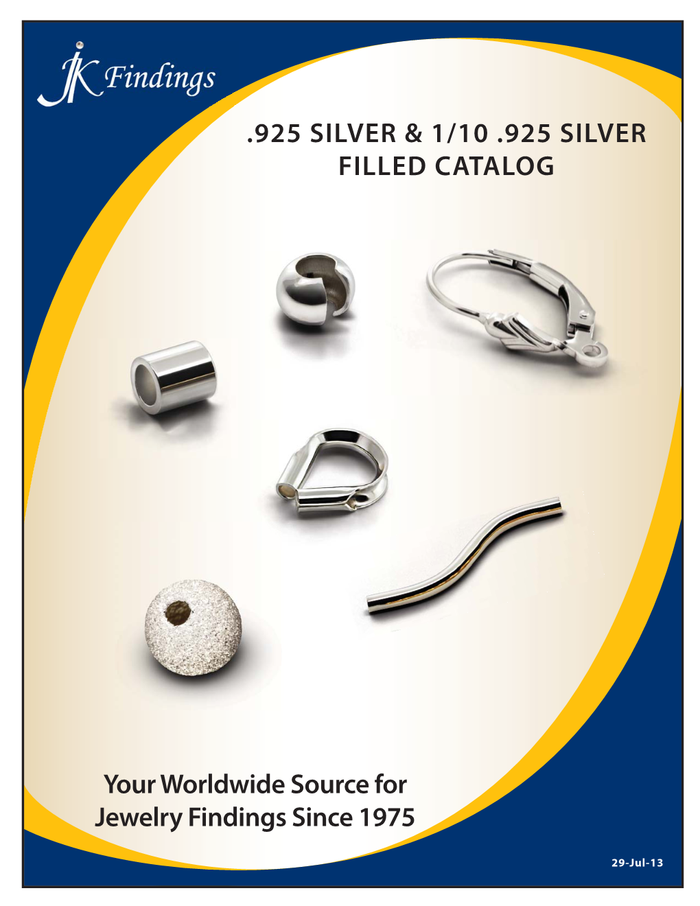 925 Silver & 1/10 .925 Silver Filled Catalog