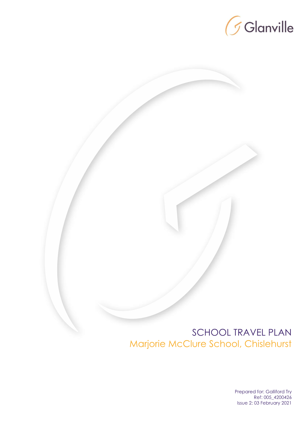 SCHOOL TRAVEL PLAN Marjorie Mcclure School, Chislehurst