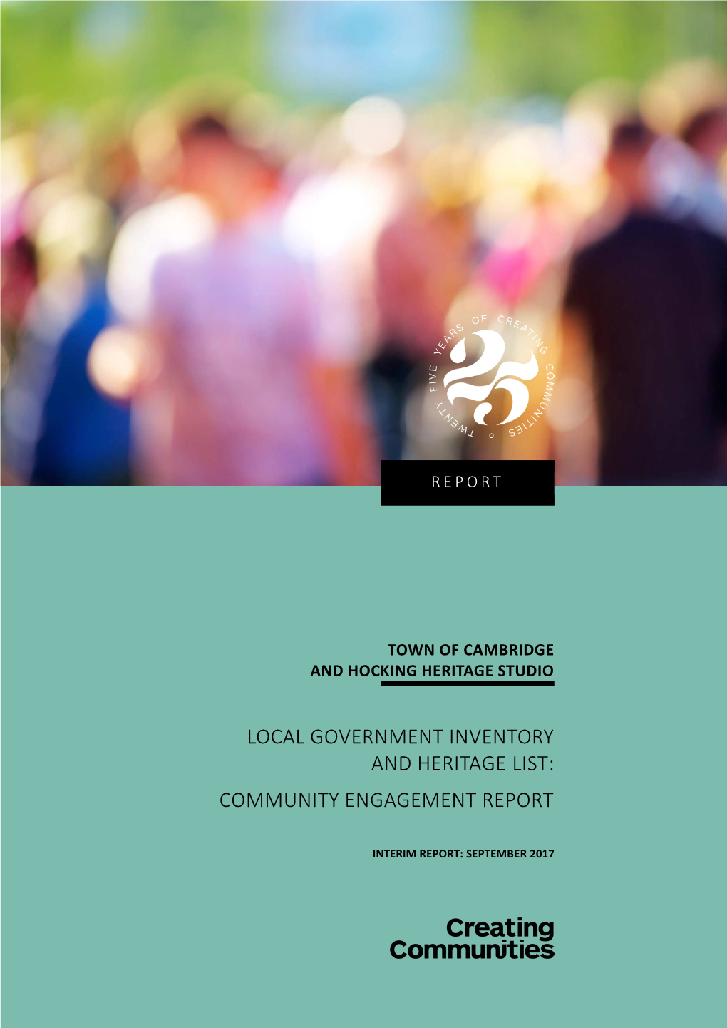 Local Government Inventory and Heritage List: Community Engagement Report