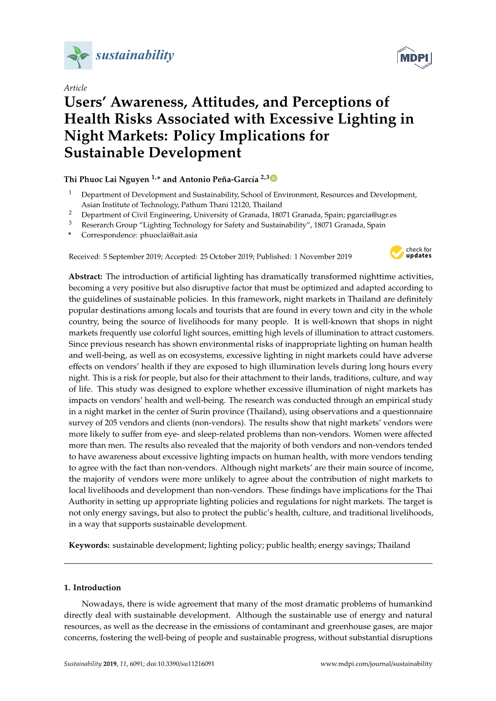 Users' Awareness, Attitudes, and Perceptions of Health Risks