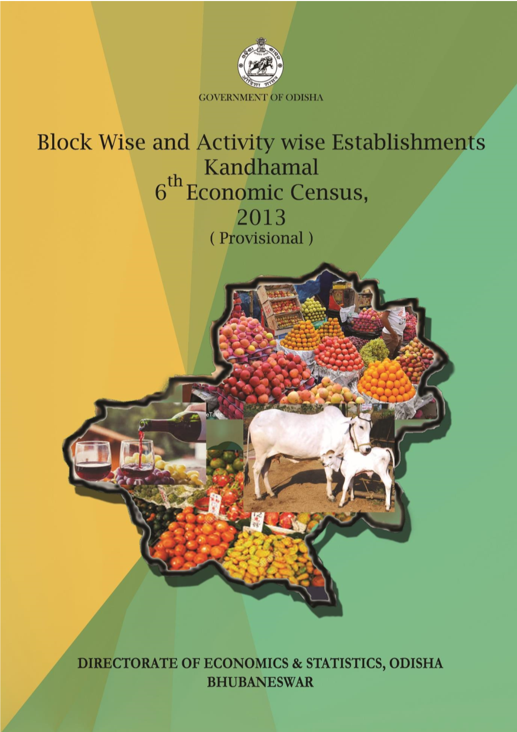 Block Wise and Activity Wise Establishments, Kandhamal, 6Th