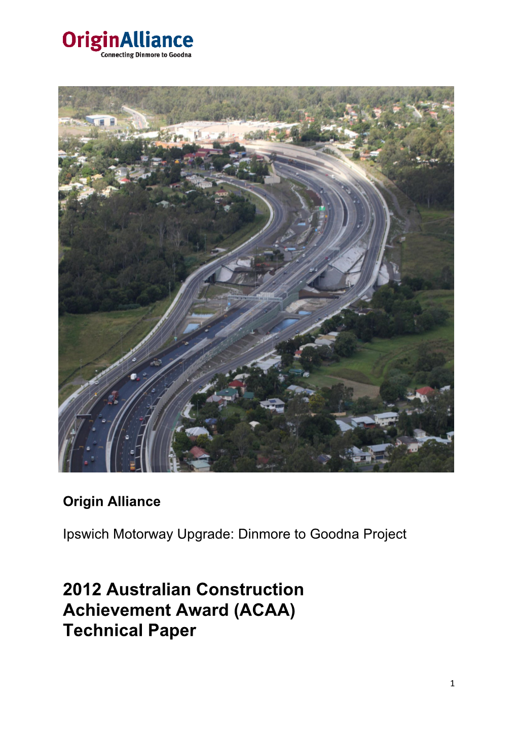 Ipswich Motorway Upgrade: Dinmore to Goodna Project