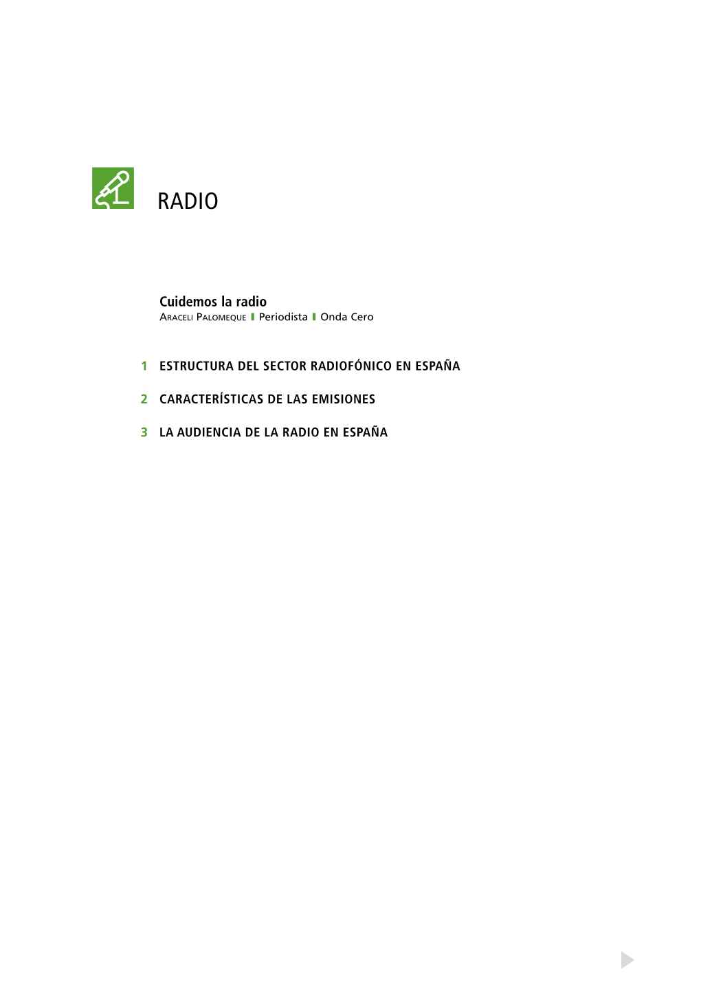 Cuidemos La Radio Araceli Palomeque I Periodista I Onda Cero