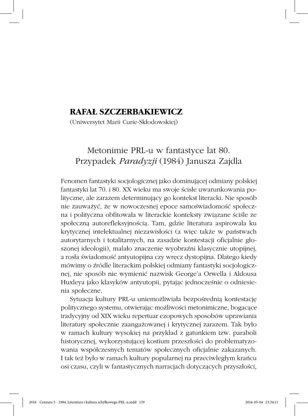 Janusza Zajdla