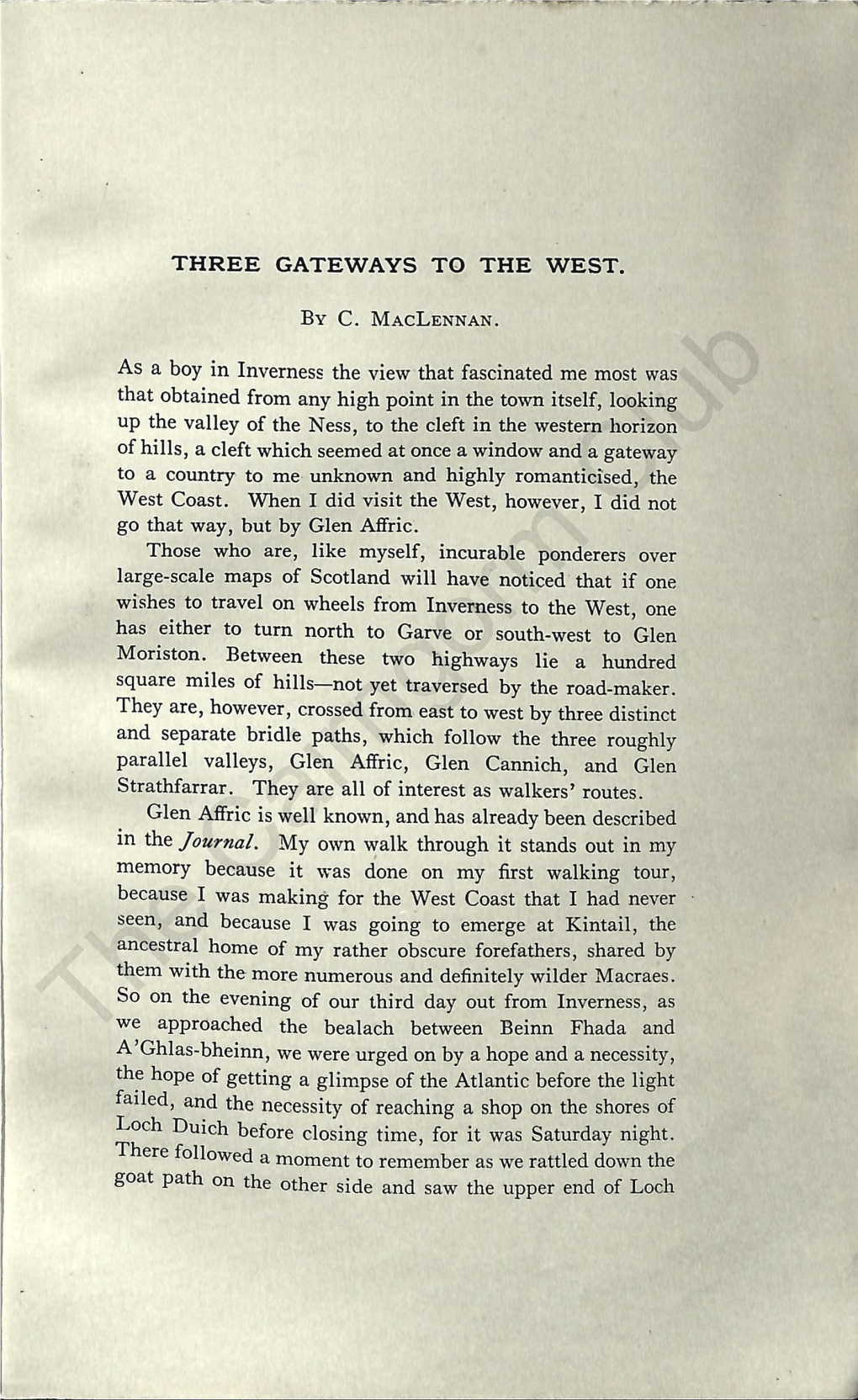 The Cairngorm Club Journal 077, 1936