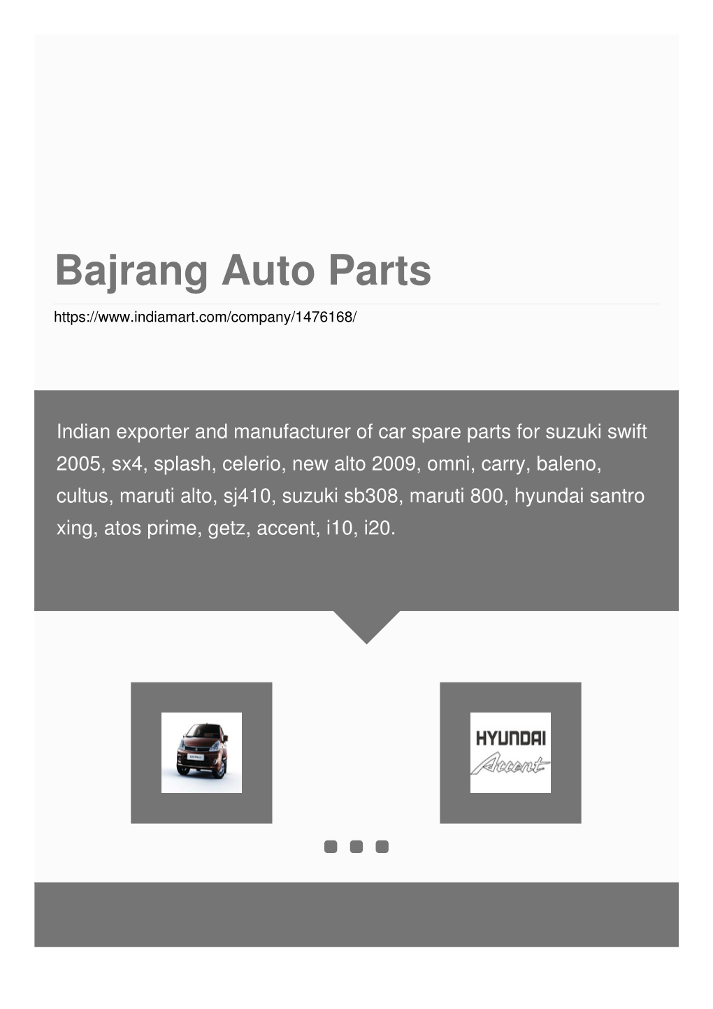 Bajrang Auto Parts