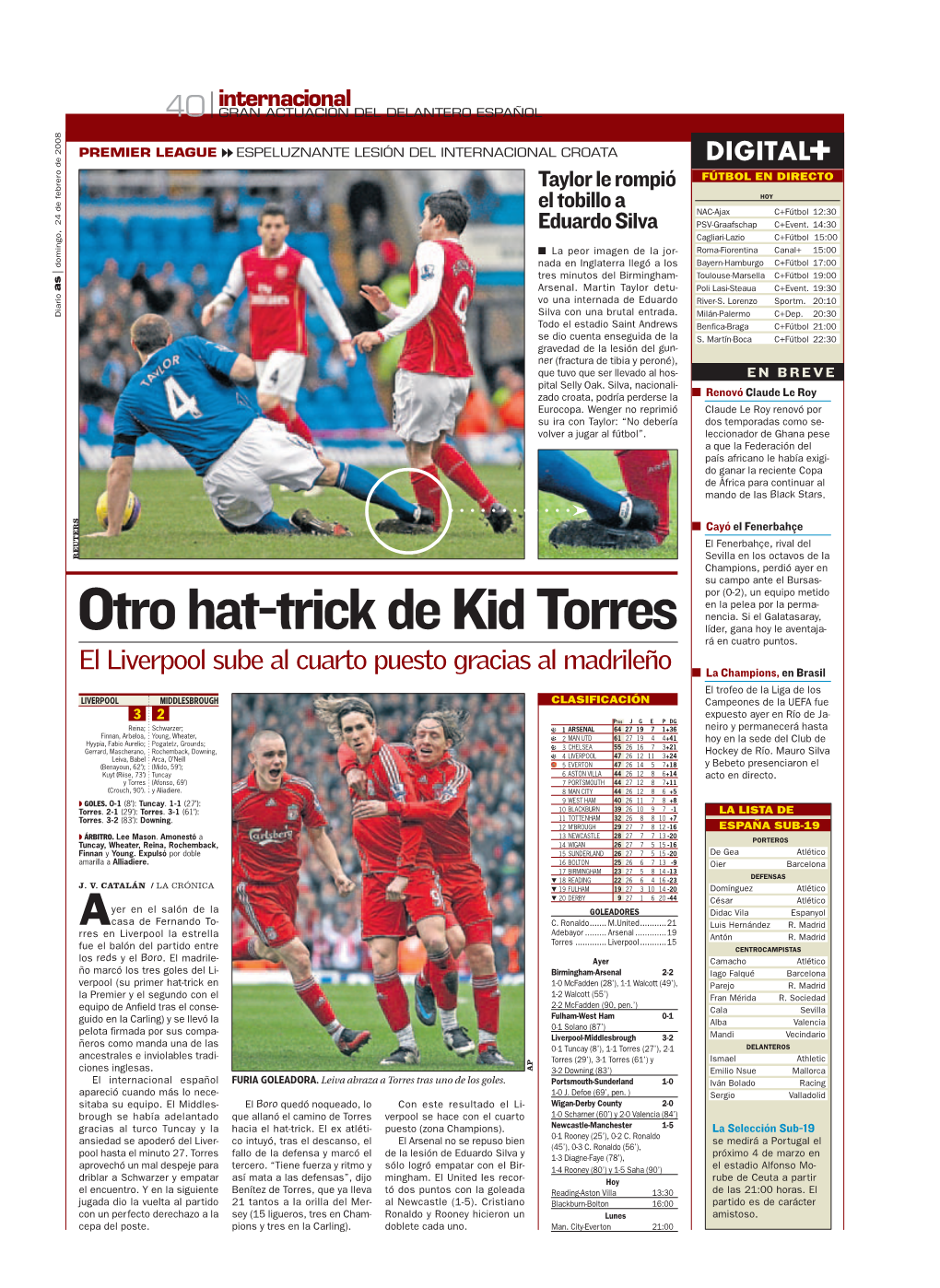 Otro Hat-Trick De Kid Torres Nencia