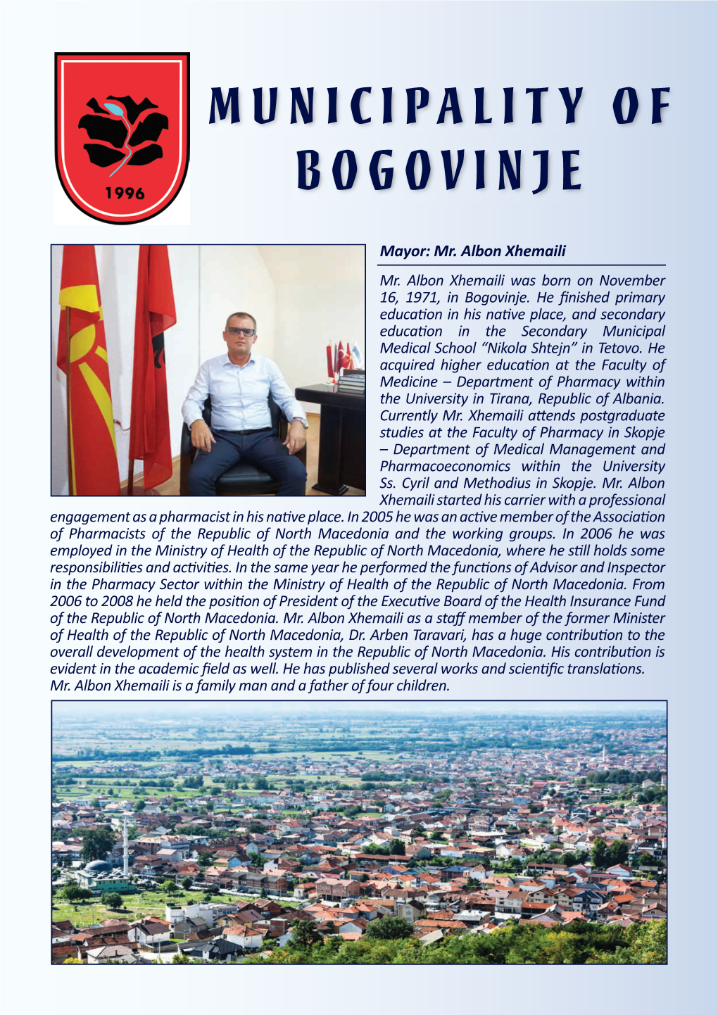 Presentation of the Municipality of Bogovinje