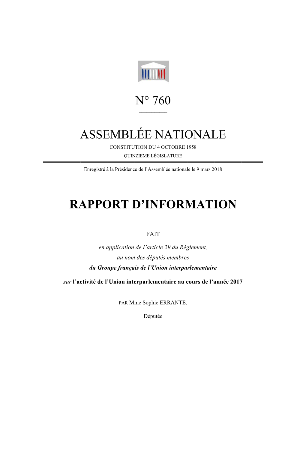 A Ra Asse Appo Embl Ort D N° 76 Lée N D'inf 60 Natio Form