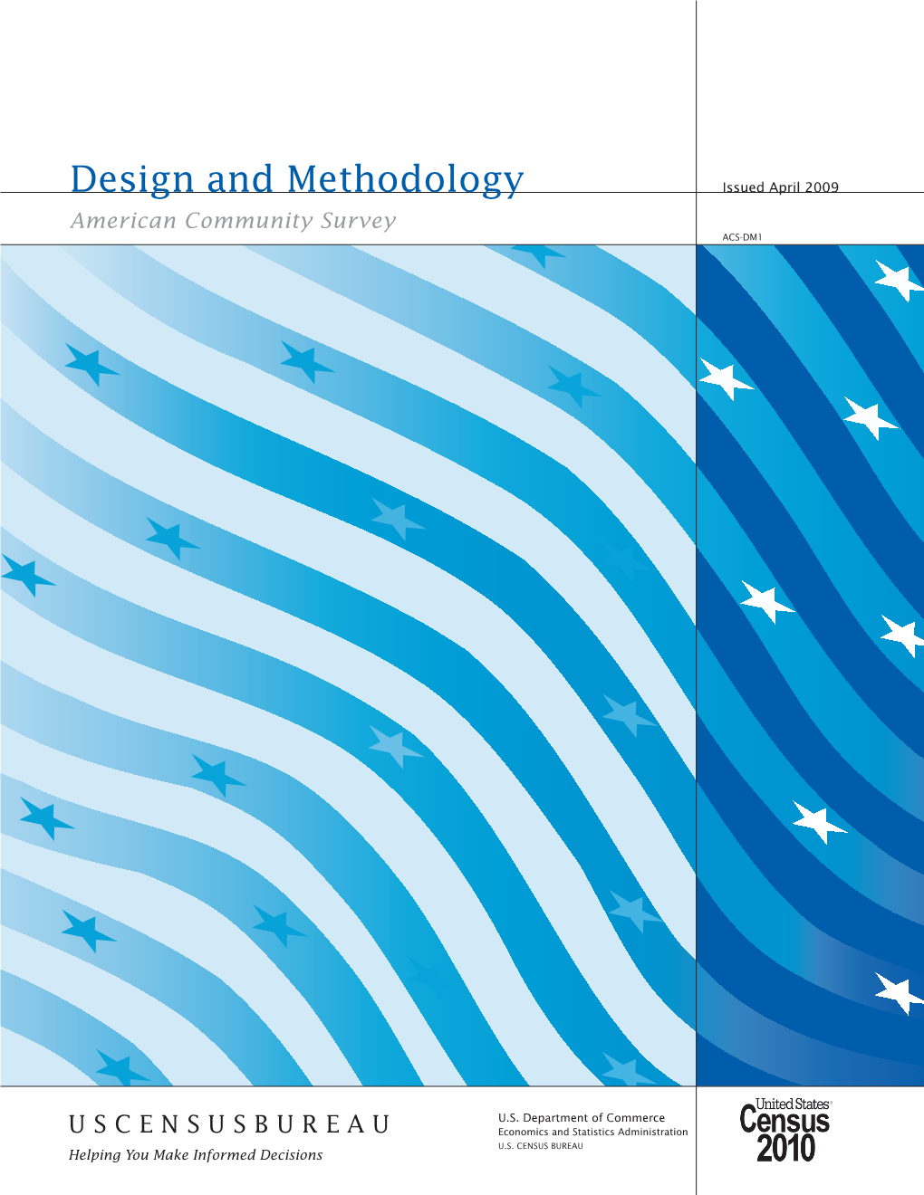 American Community Survey Design and Methodology