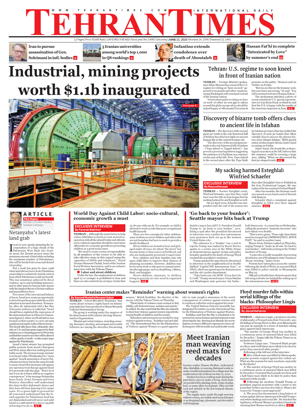 Industrial, Mining Projects Worth $1.1B Inaugurated