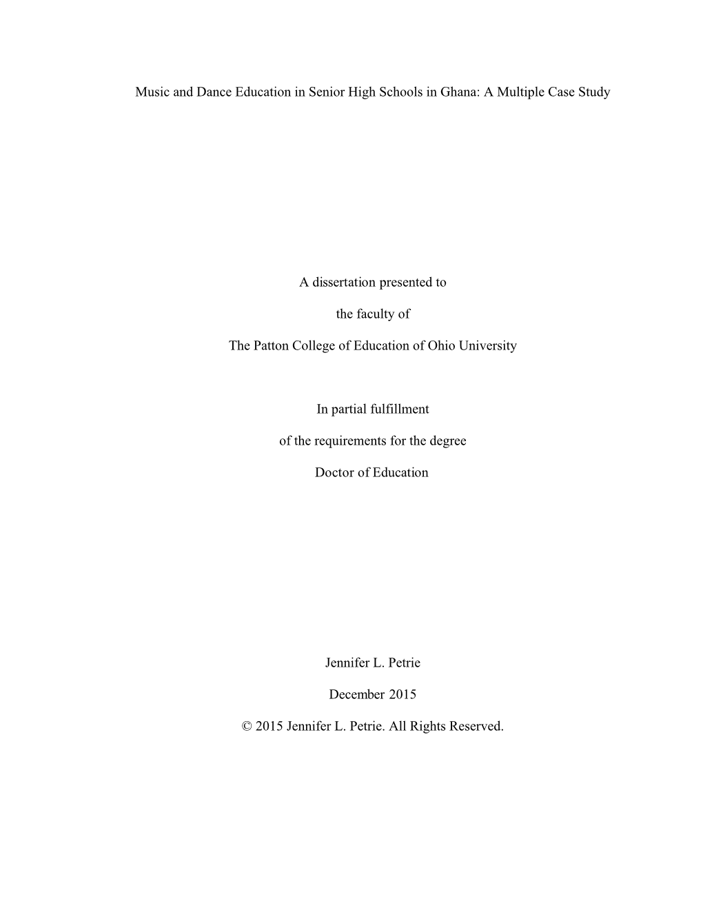 Petrie, Jennifer Accepted Dissertation 08-20-15 Fa15.Pdf