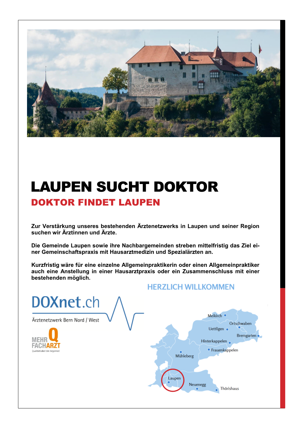 Laupen Sucht Doktor Doktor Findet Laupen