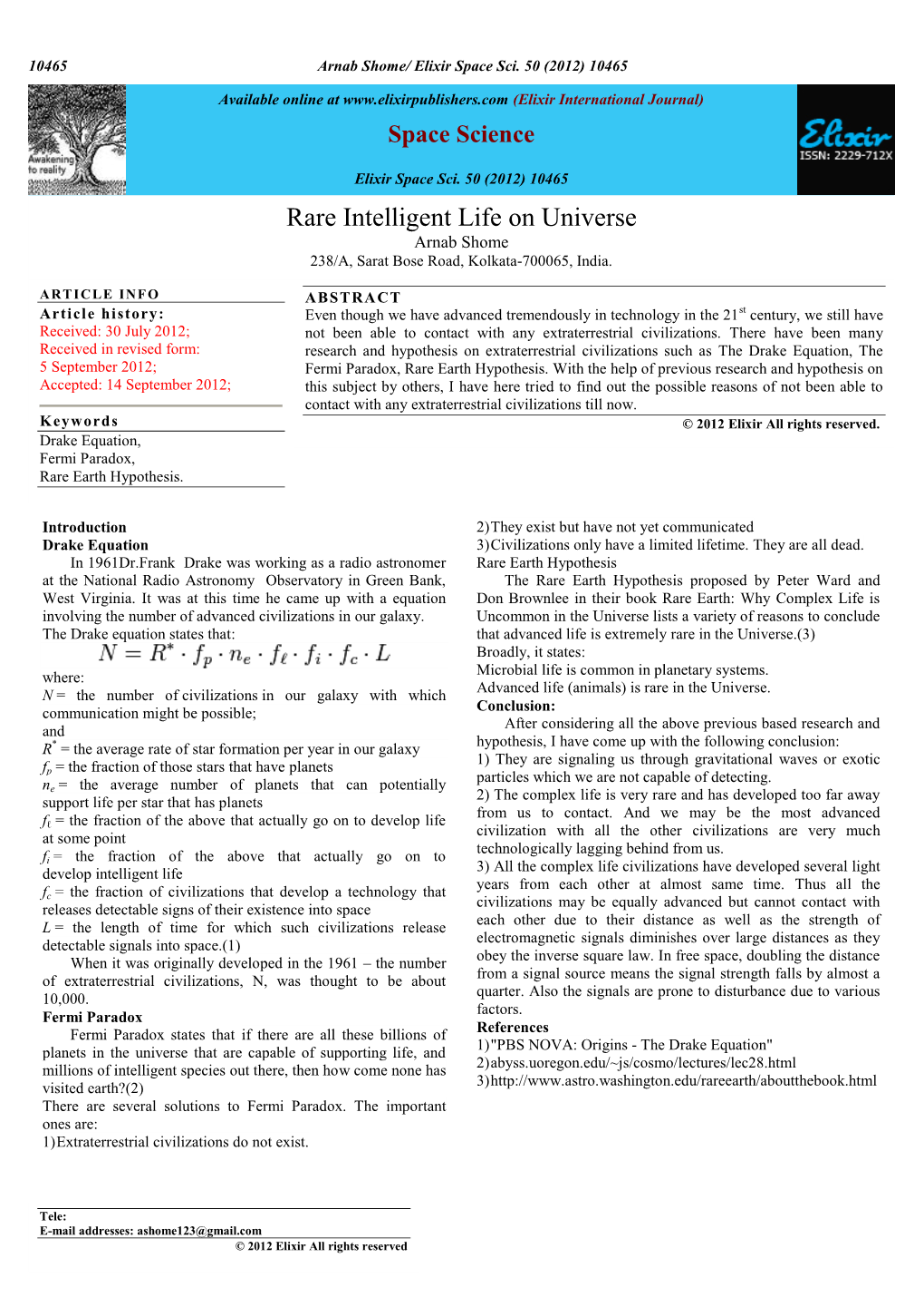 Quantum Chemical Computational Methods Have Proved to Be An