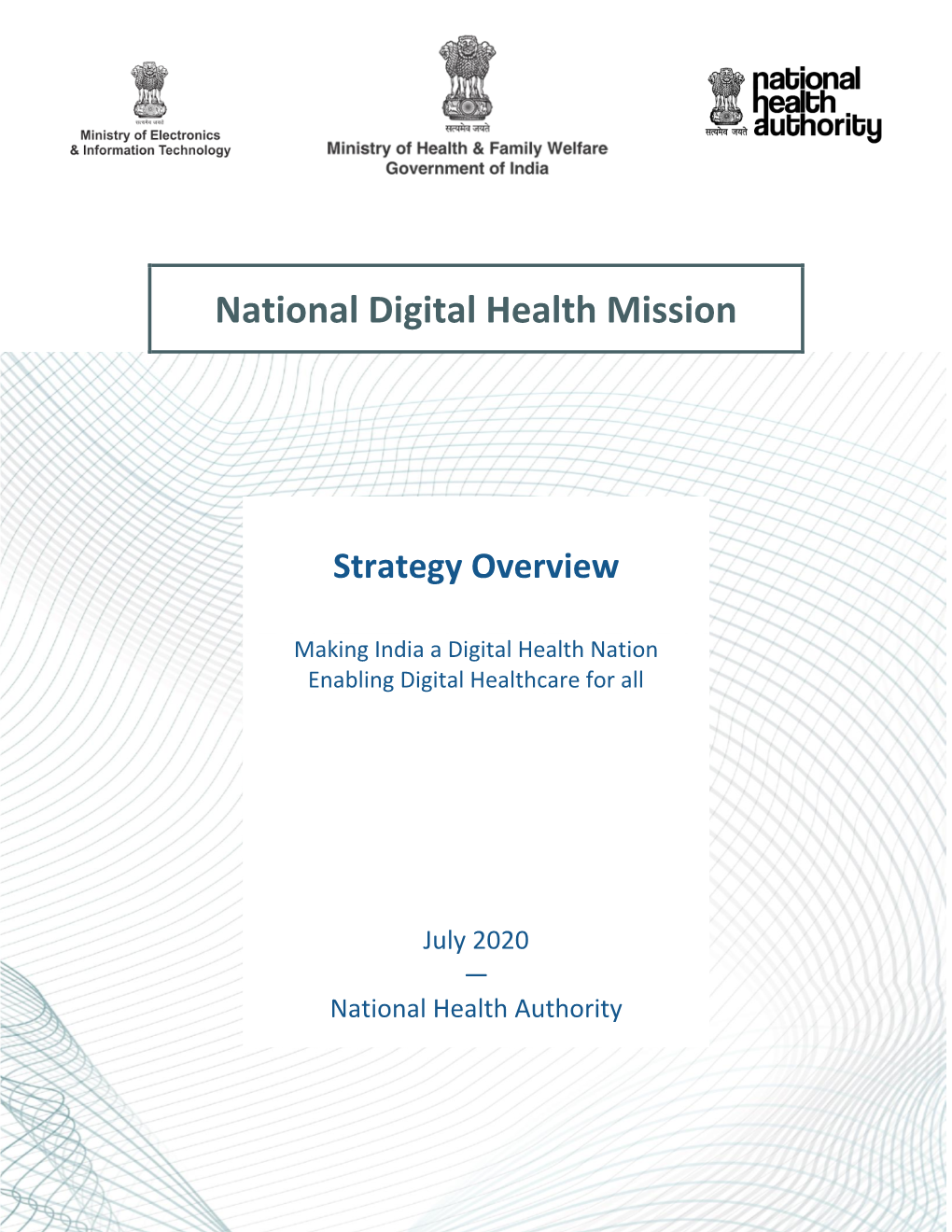 National Digital Health Mission