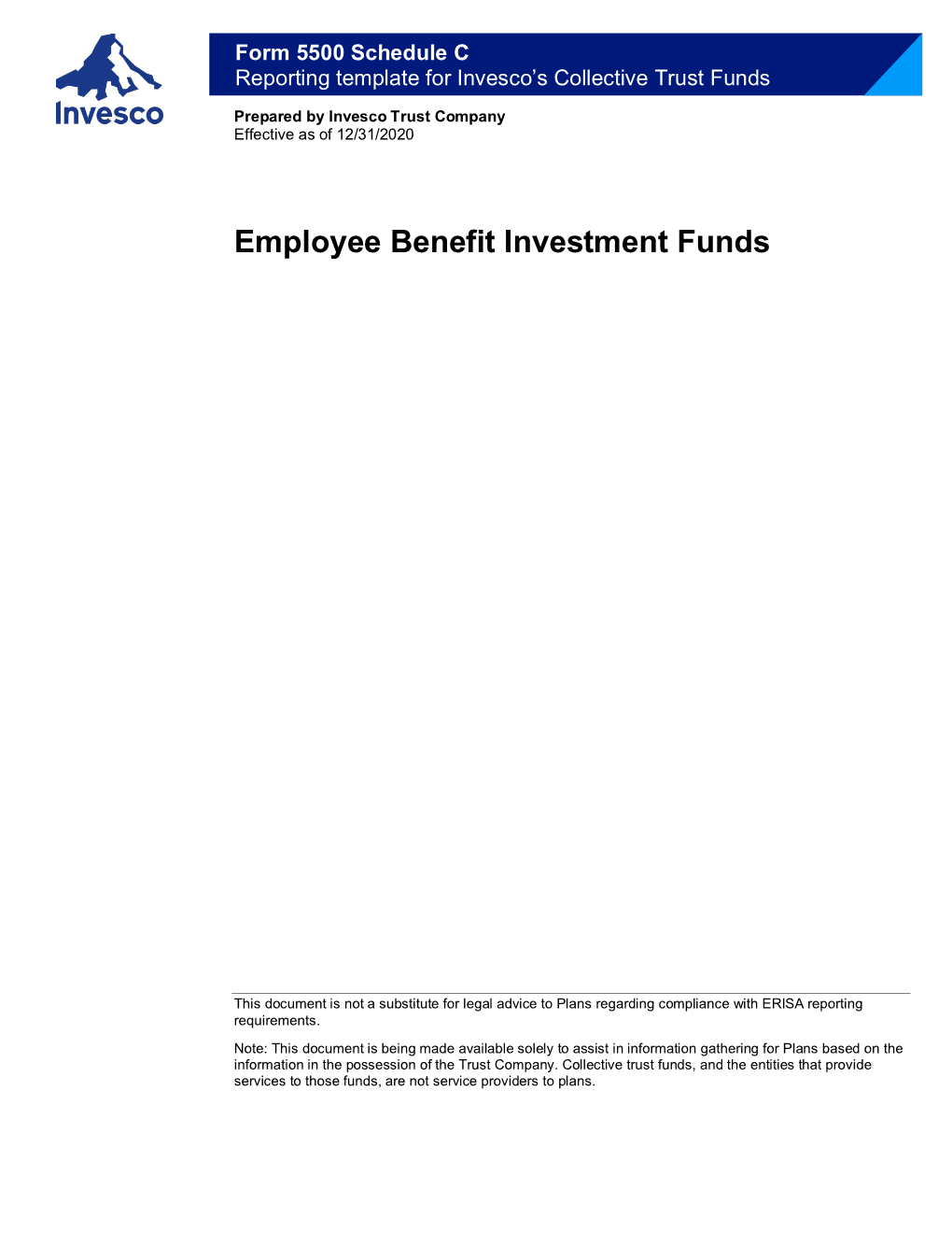 Employee Benefit Investment Funds