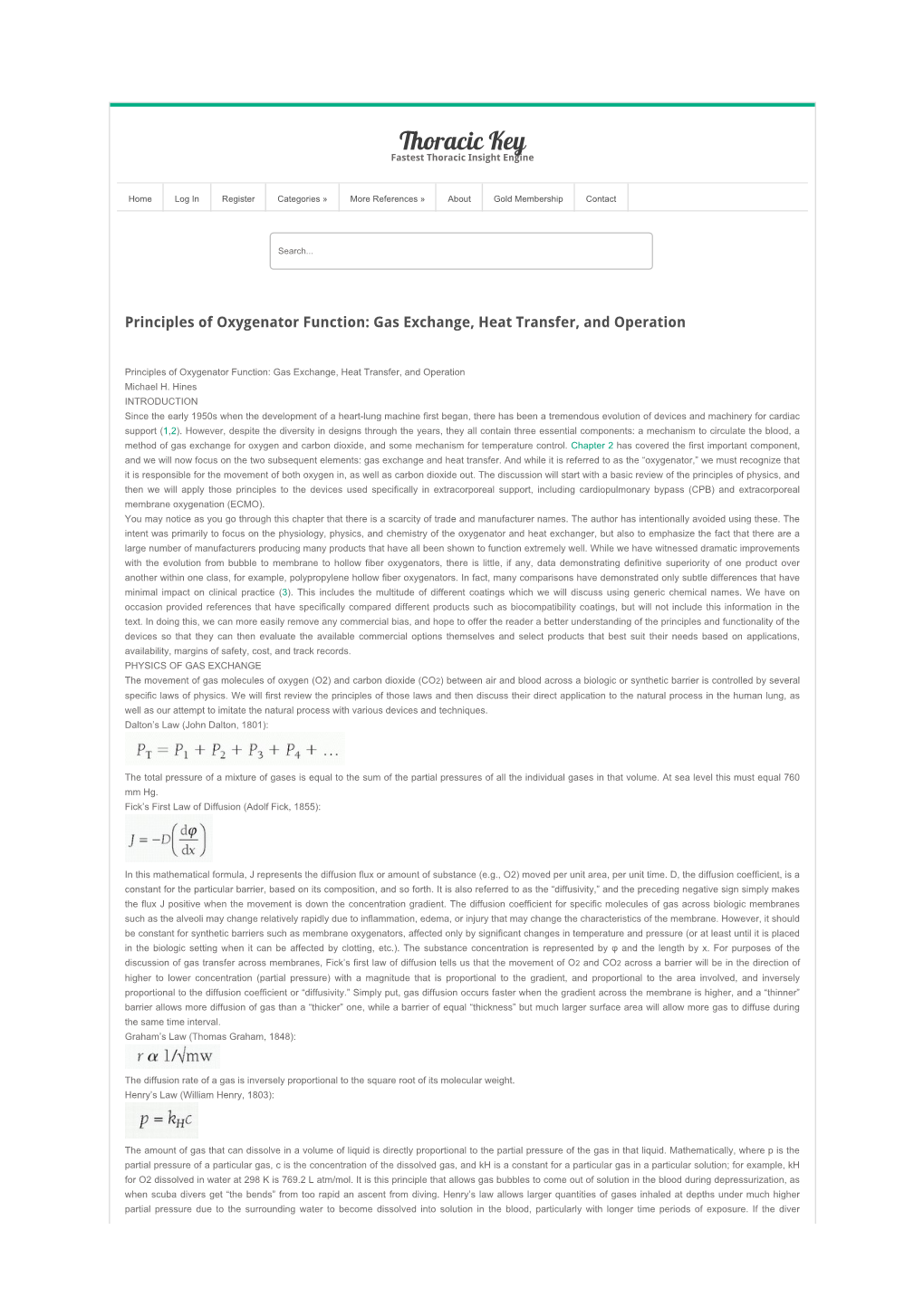 Principles of Oxygenator Function: Gas Exchange, Heat Transfer, and Operation