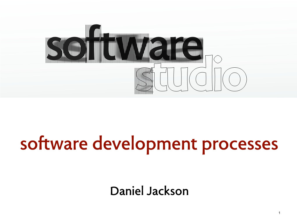 Software Development Processes