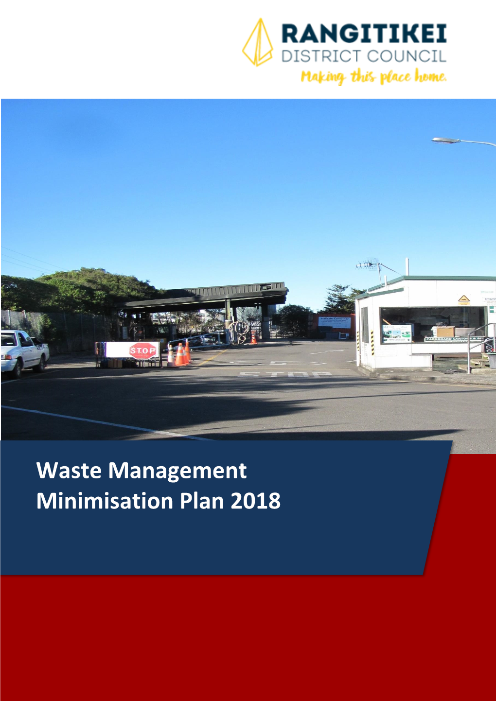 Waste Management Minimisation Plan 2018