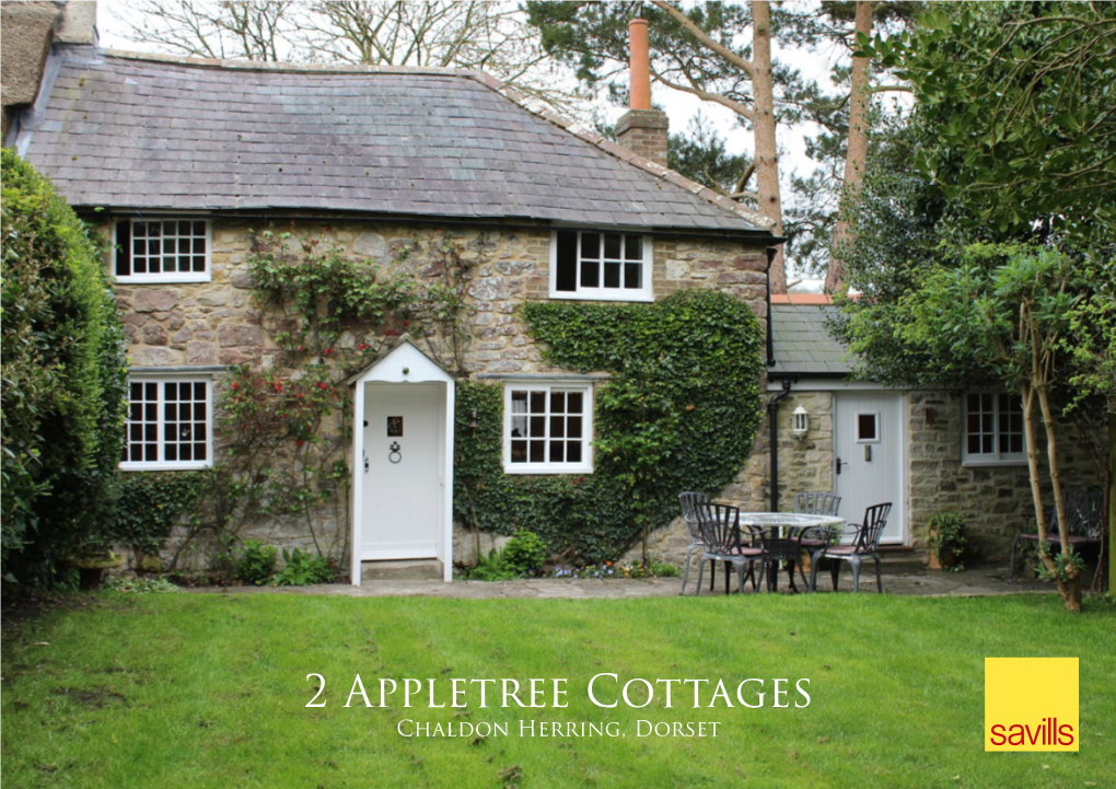 2 Appletree Cottages Chaldon Herring, Dorset 2 Appletree Cottages Chaldon Herring • Dorchester • Dorset • DT2 8DN