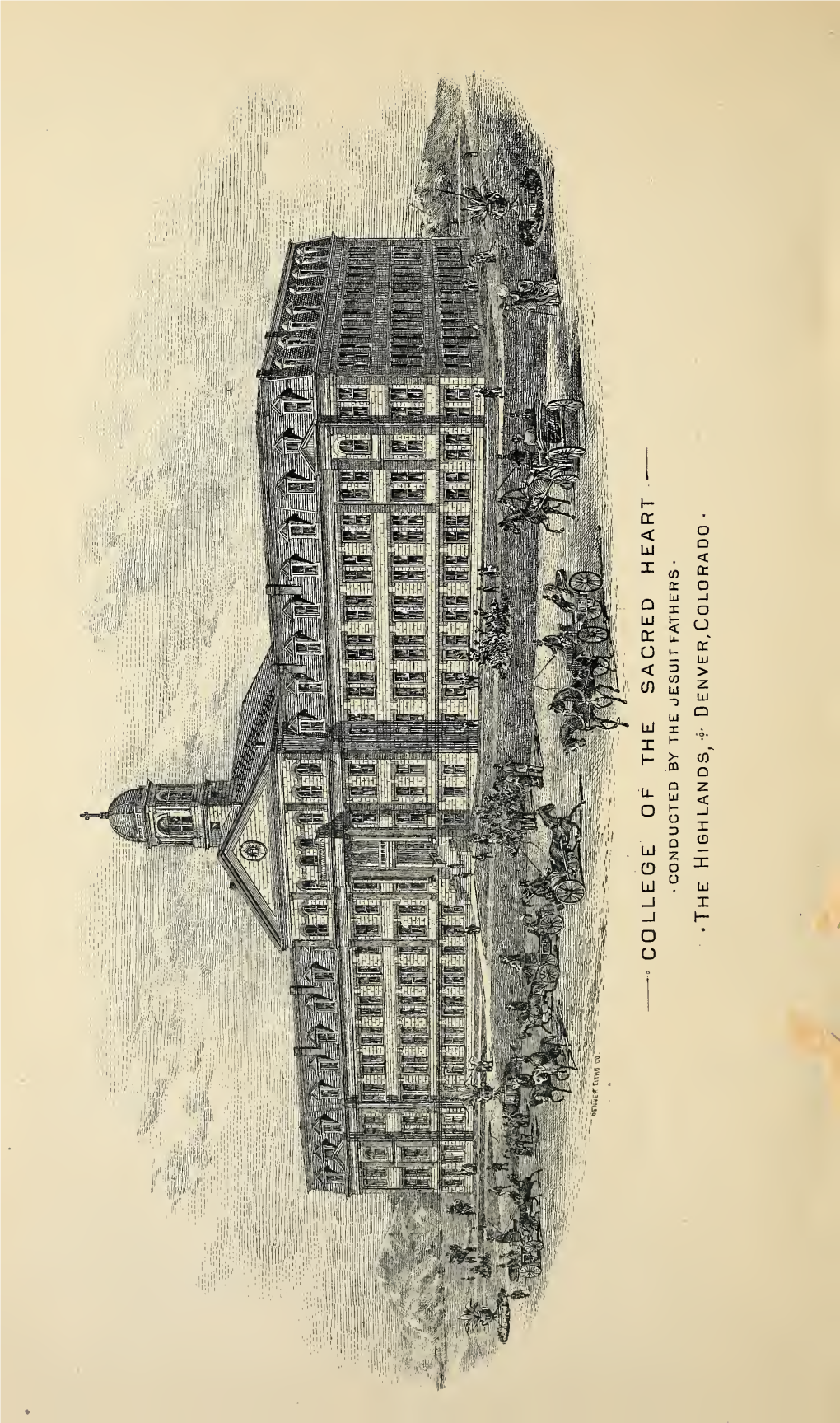 A.M.D.G. Catalogue of the College of the Sacred Heart(Title Page Missing)