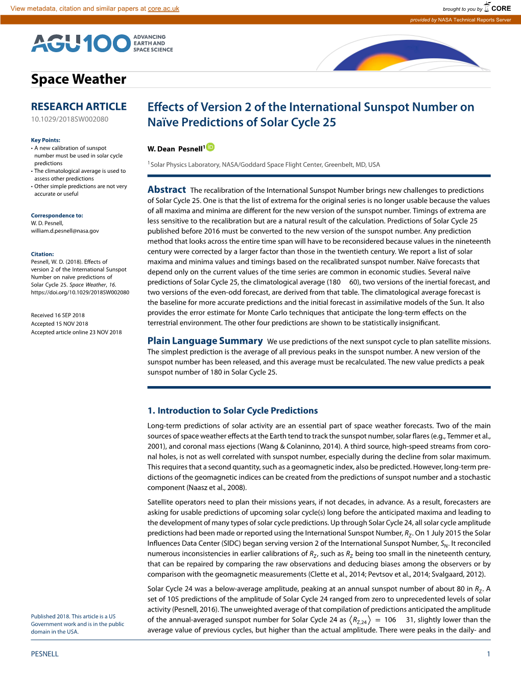 Effects of Version 2 of the International Sunspot Number on Naïve