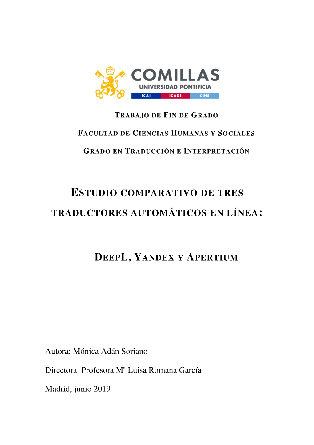 Estudio Comparativo De Tres