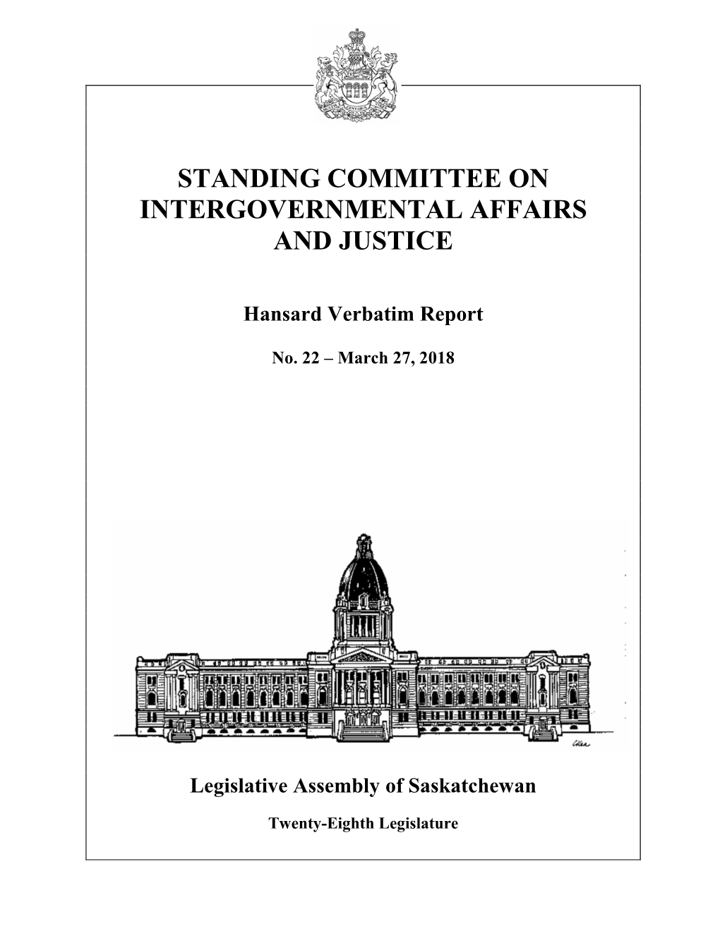 March 27, 2018 Intergovernmental Affairs and Justice Committee 323