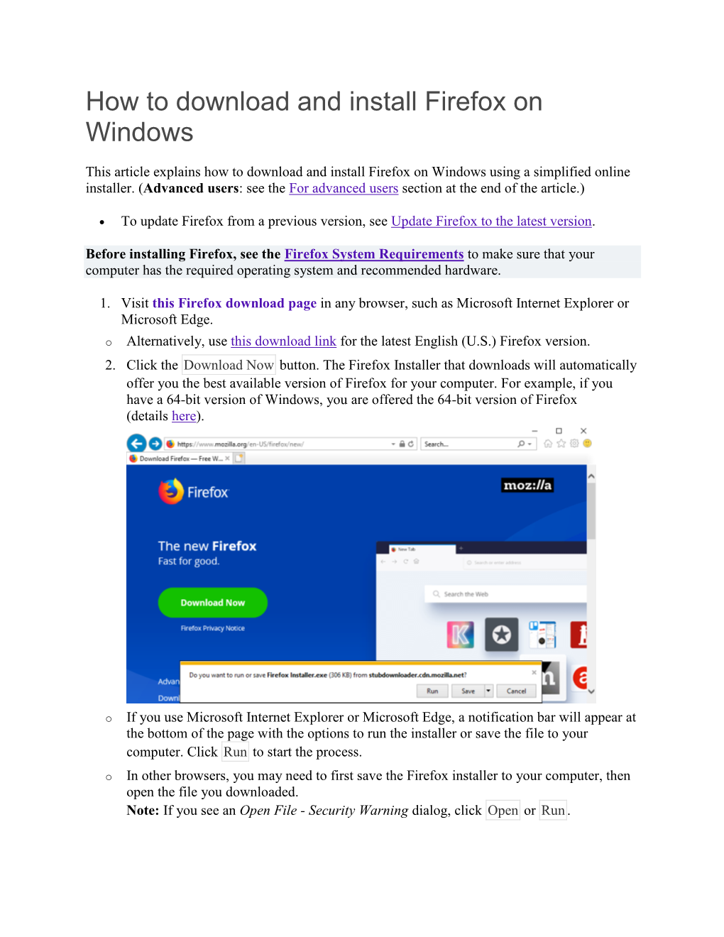 How to Download and Install Firefox on Windows