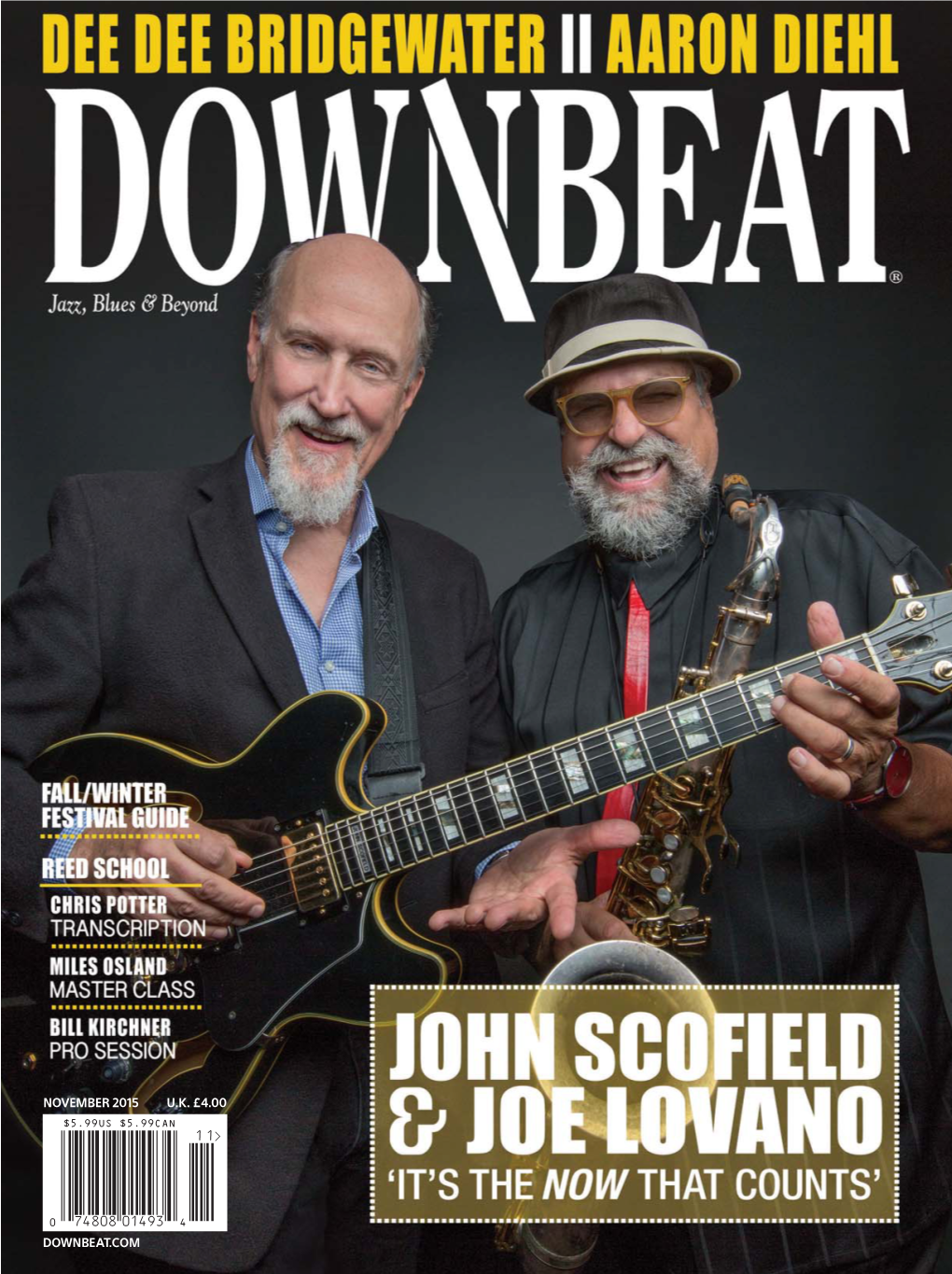 Downbeat.Com November 2015 U.K. £4.00