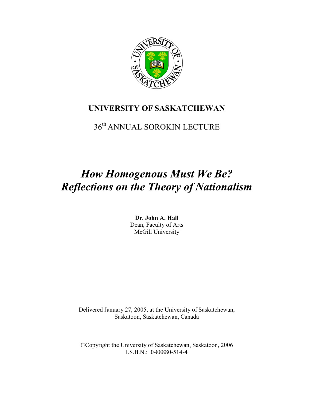 Reflections on the Theory of Nationalism