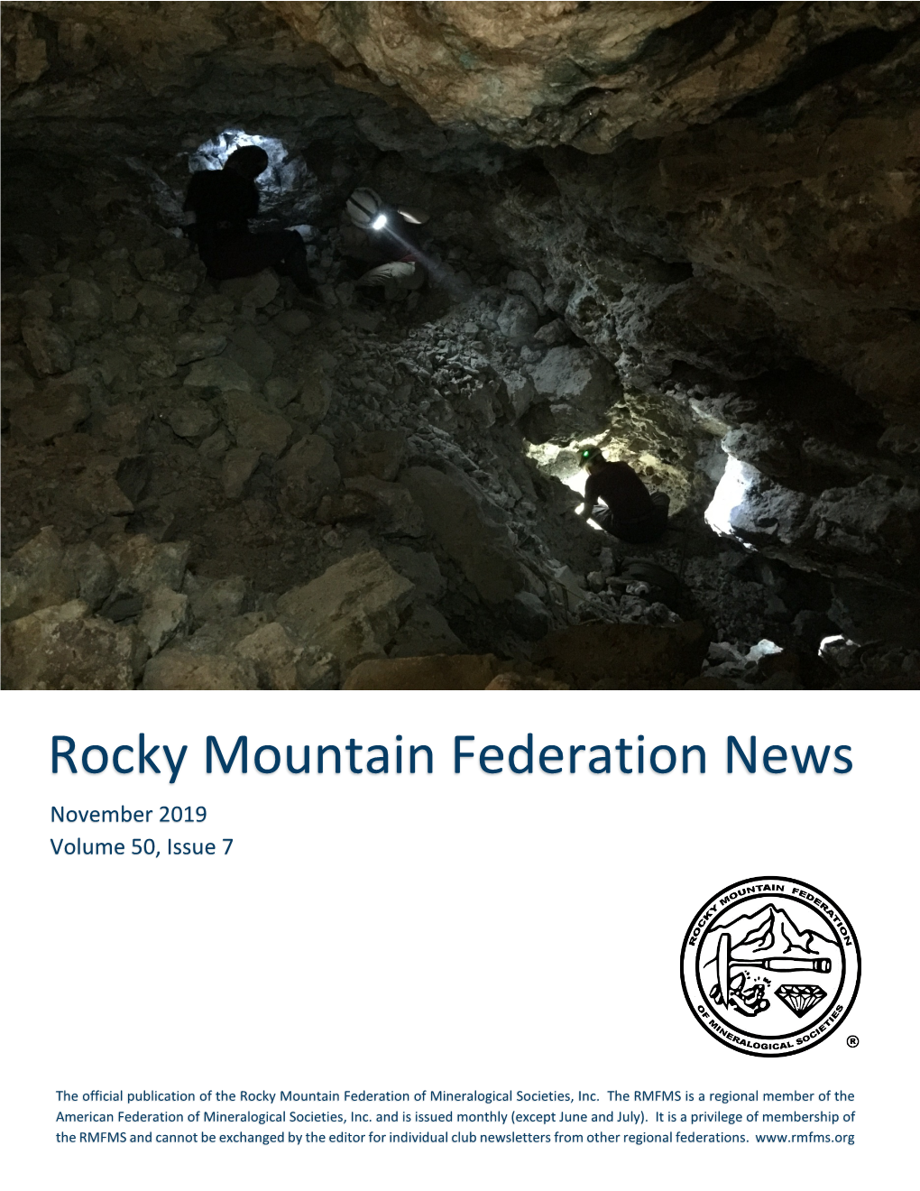 Rocky Mountain Federation News, Vol 50, Issue 7 Page 1