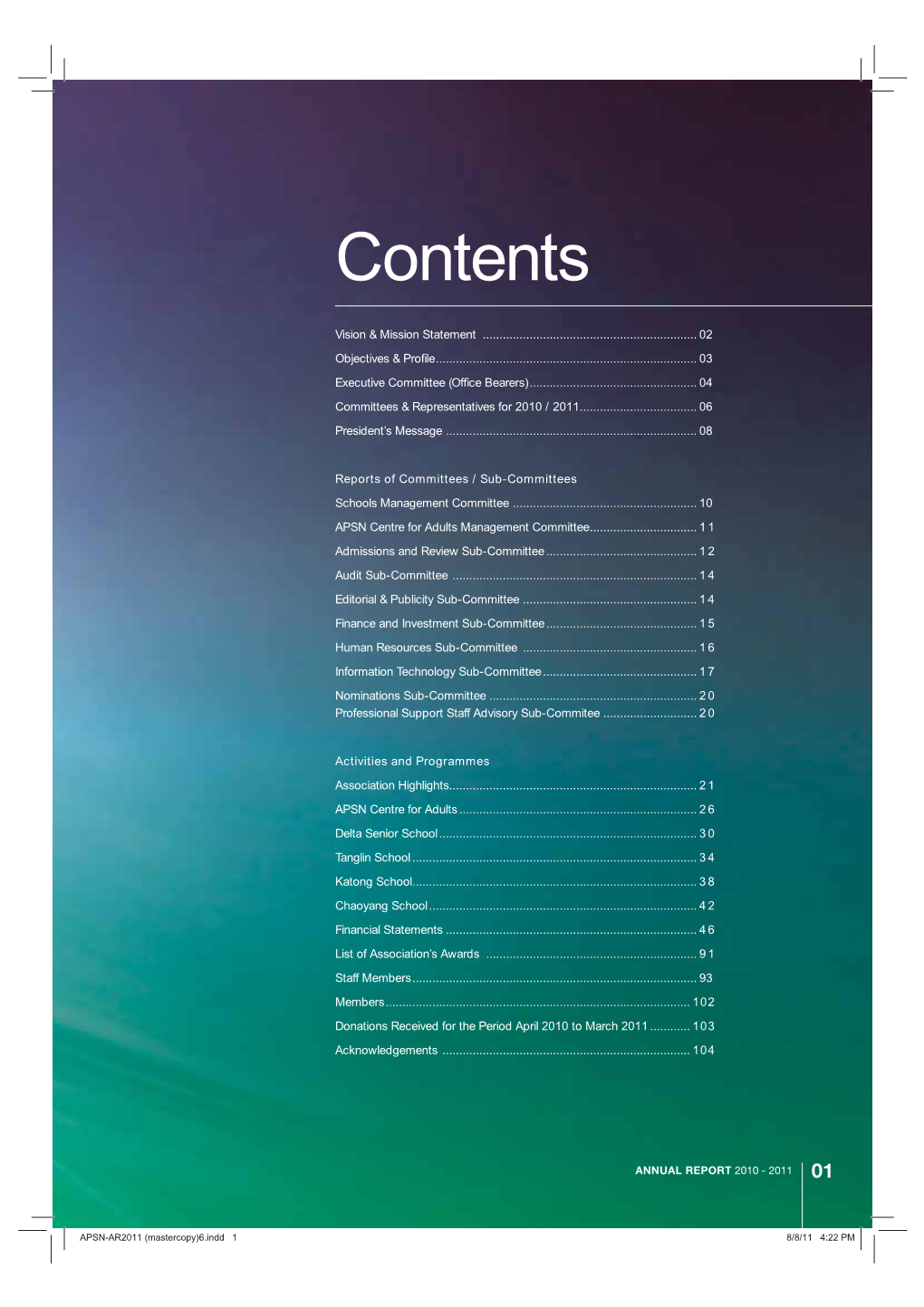 Download Report Contents