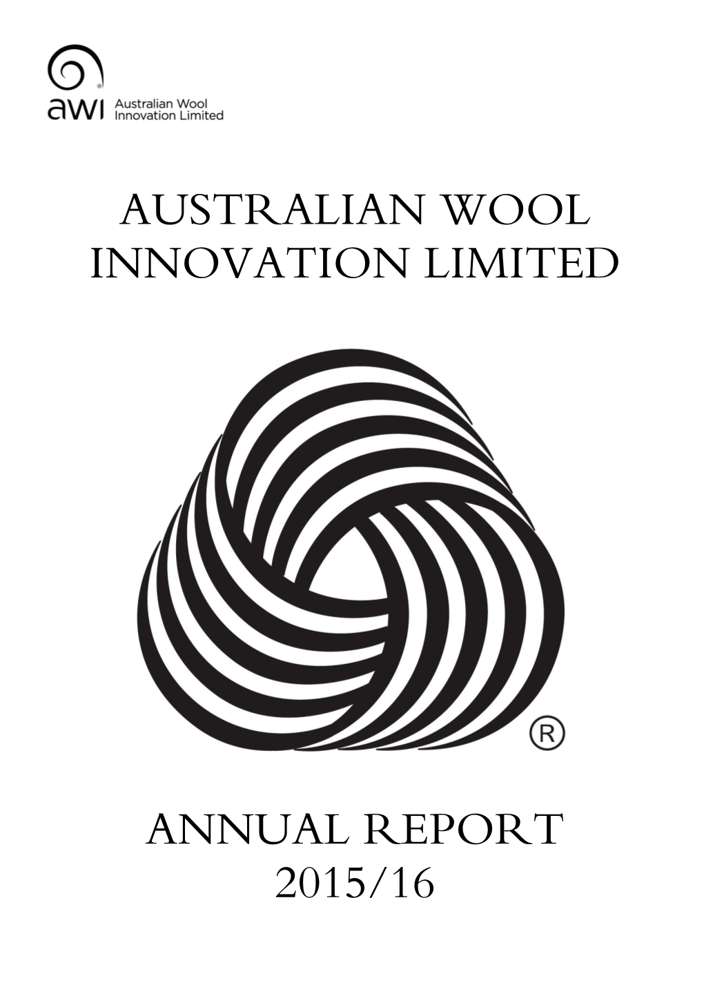 Australian Wool Innovation Limited Annual Report 2015/16