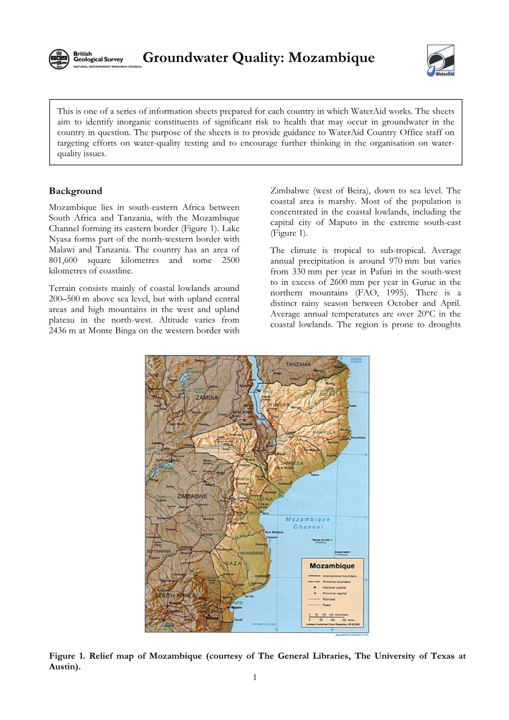 Groundwater Quality: Pakistan