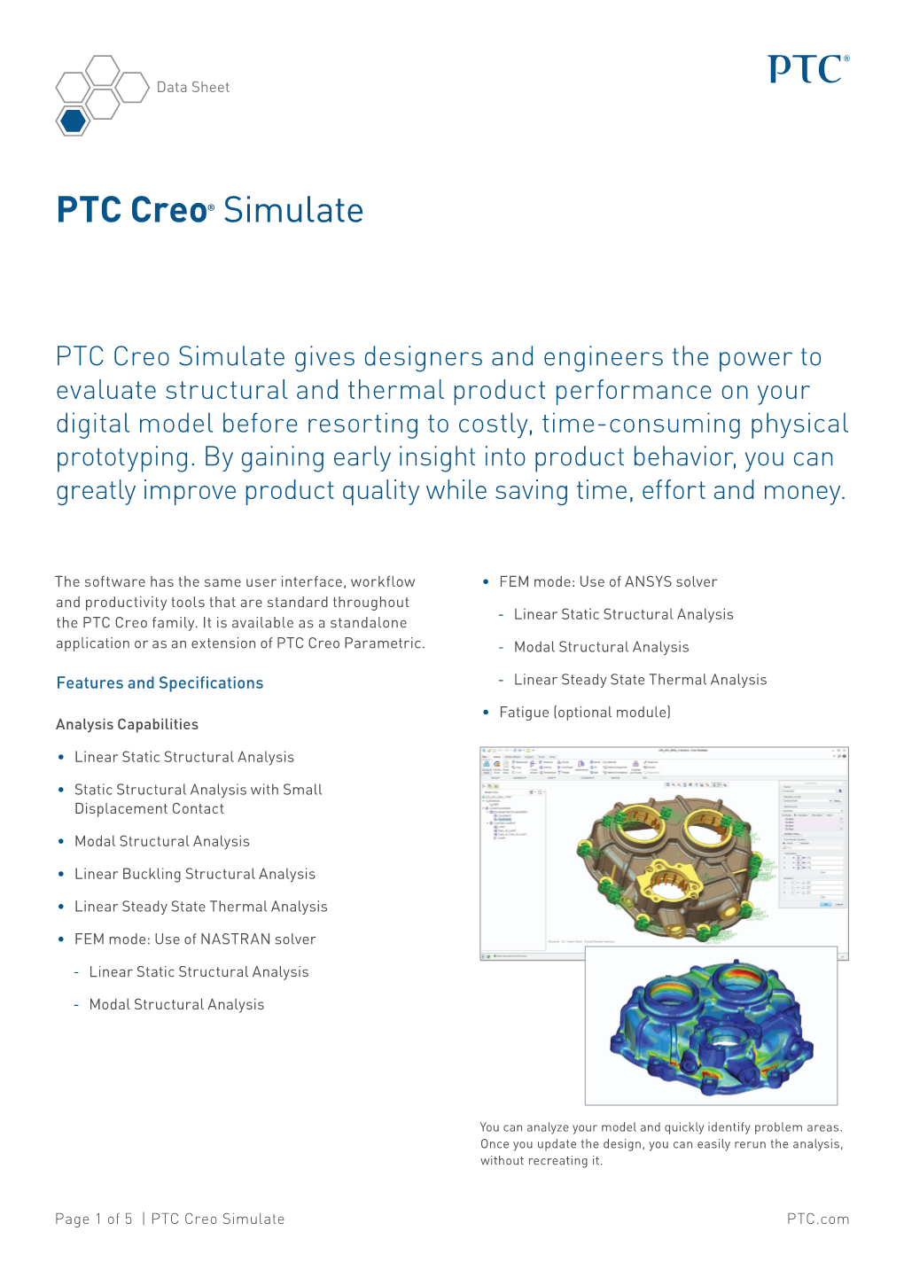 PTC Creo® Simulate