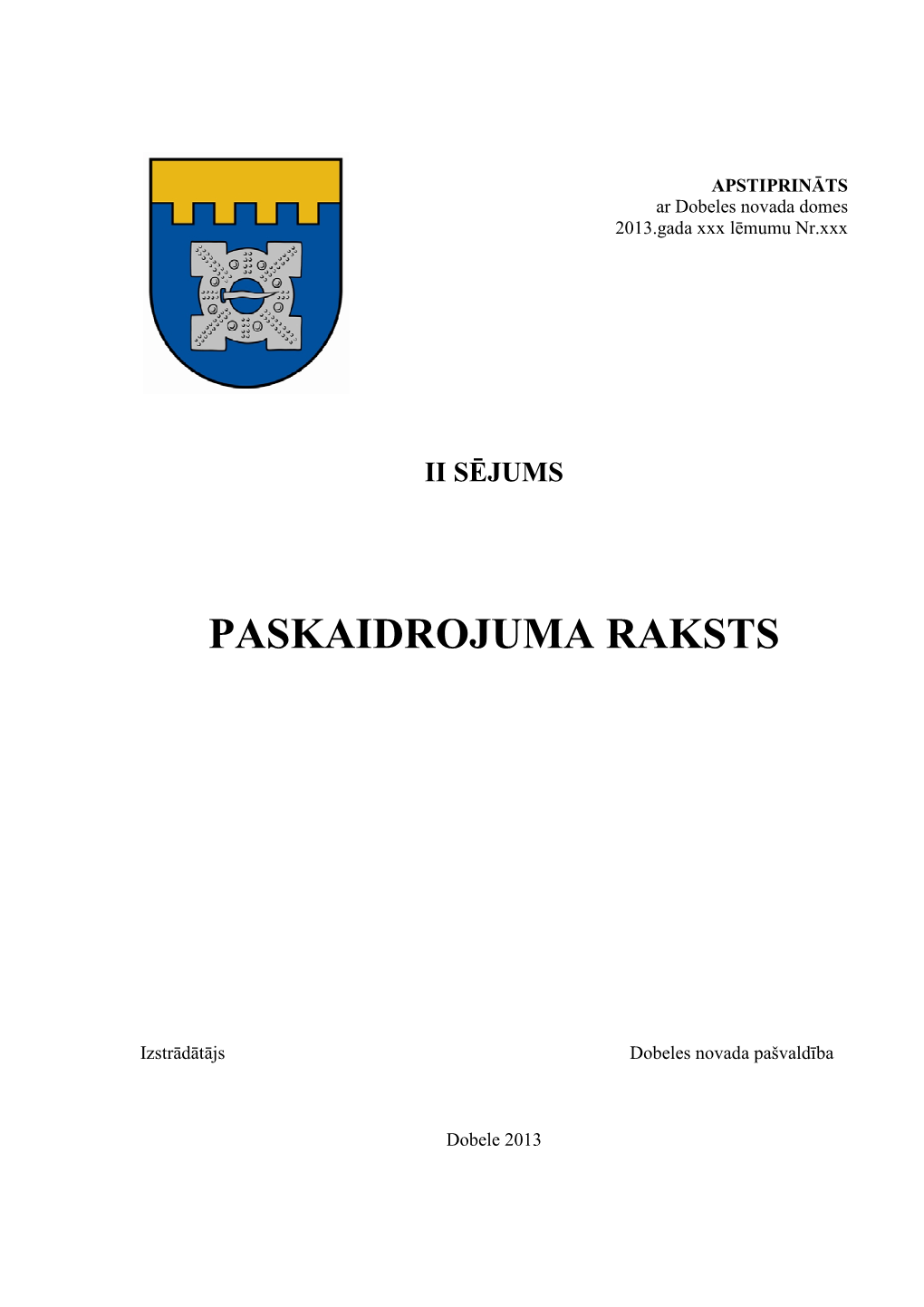 Paskaidrojuma Raksts