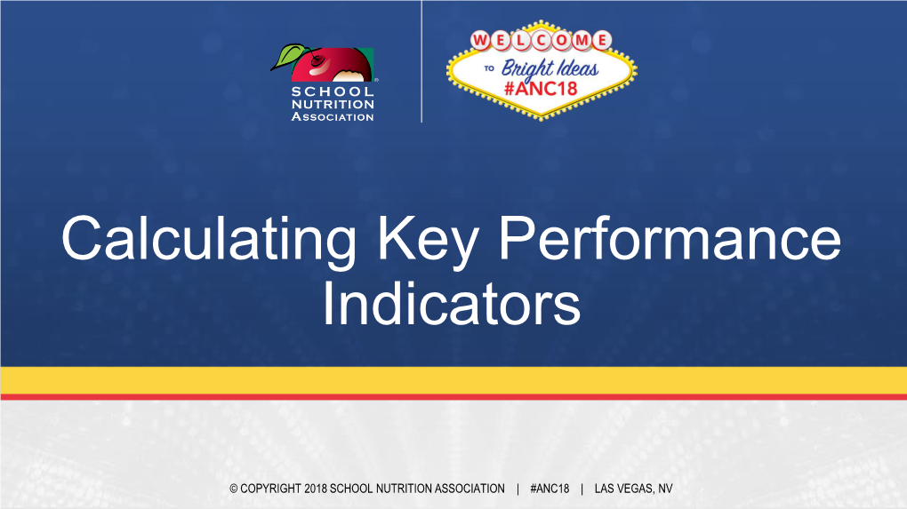 Calculating Key Performance Indicators