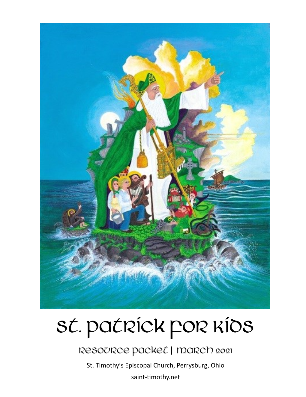 St. Patrick for Kids Activity Booklet