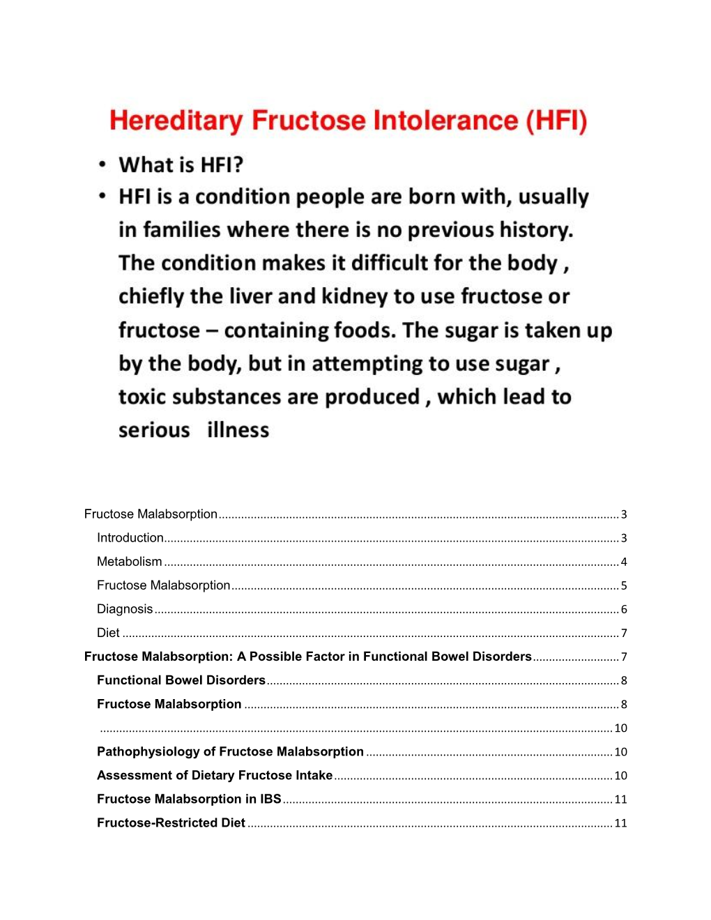 Fructose Malabsorption Hereditary Condition.Pdf