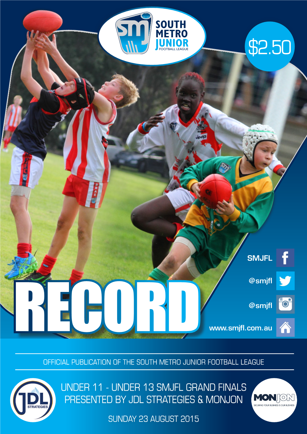 Record Official Publication of the South Metro Junior Football League