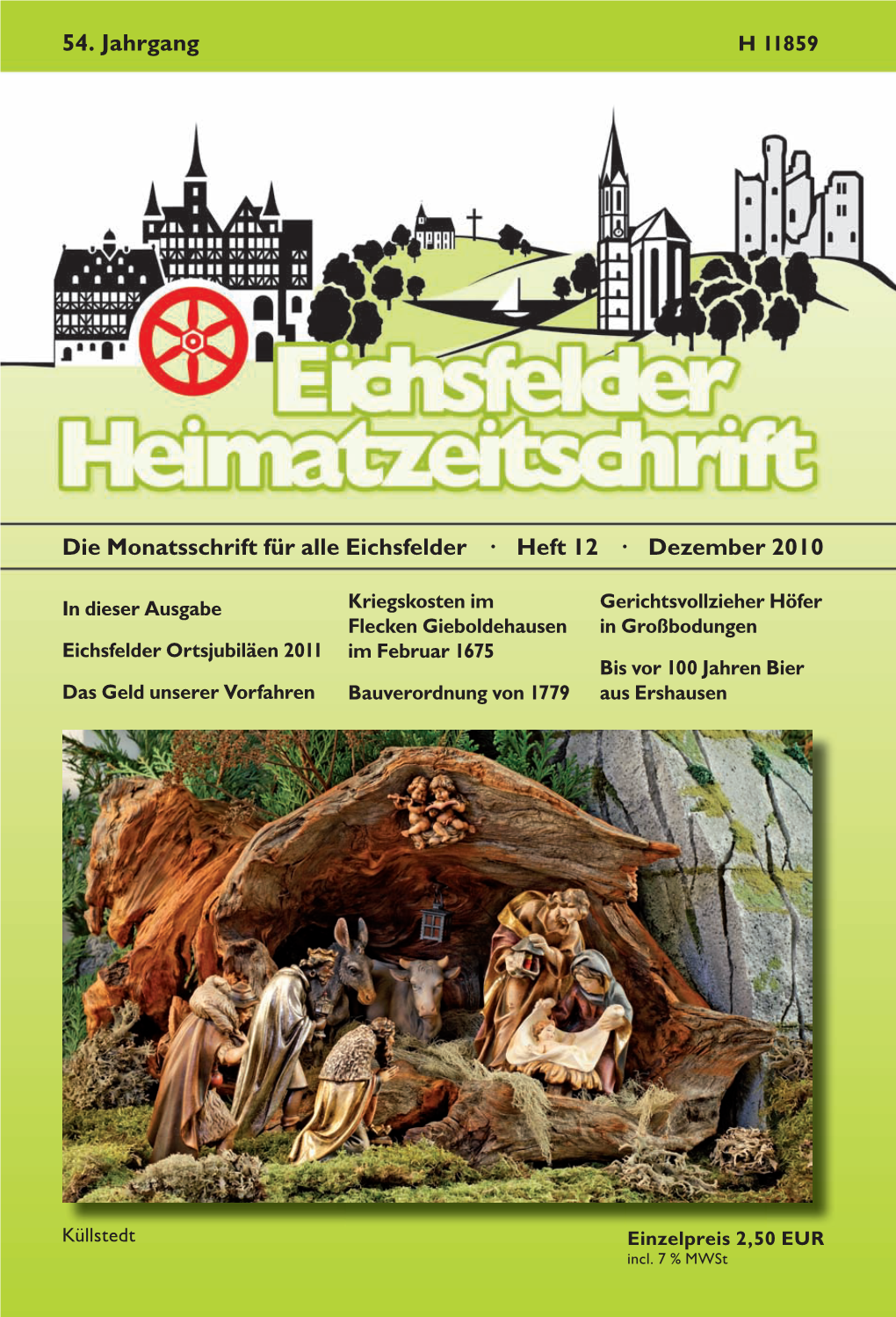 Die Monatsschrift Für Alle Eichsfelder · Heft 12 · Dezember 2010 54