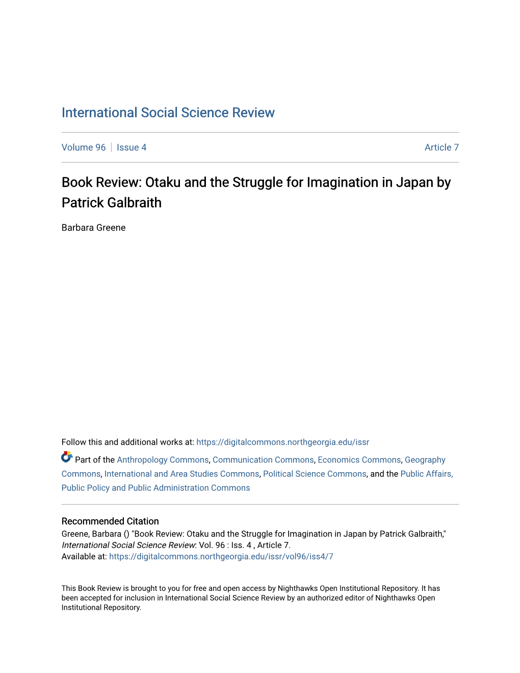 Otaku and the Struggle for Imagination in Japan by Patrick Galbraith