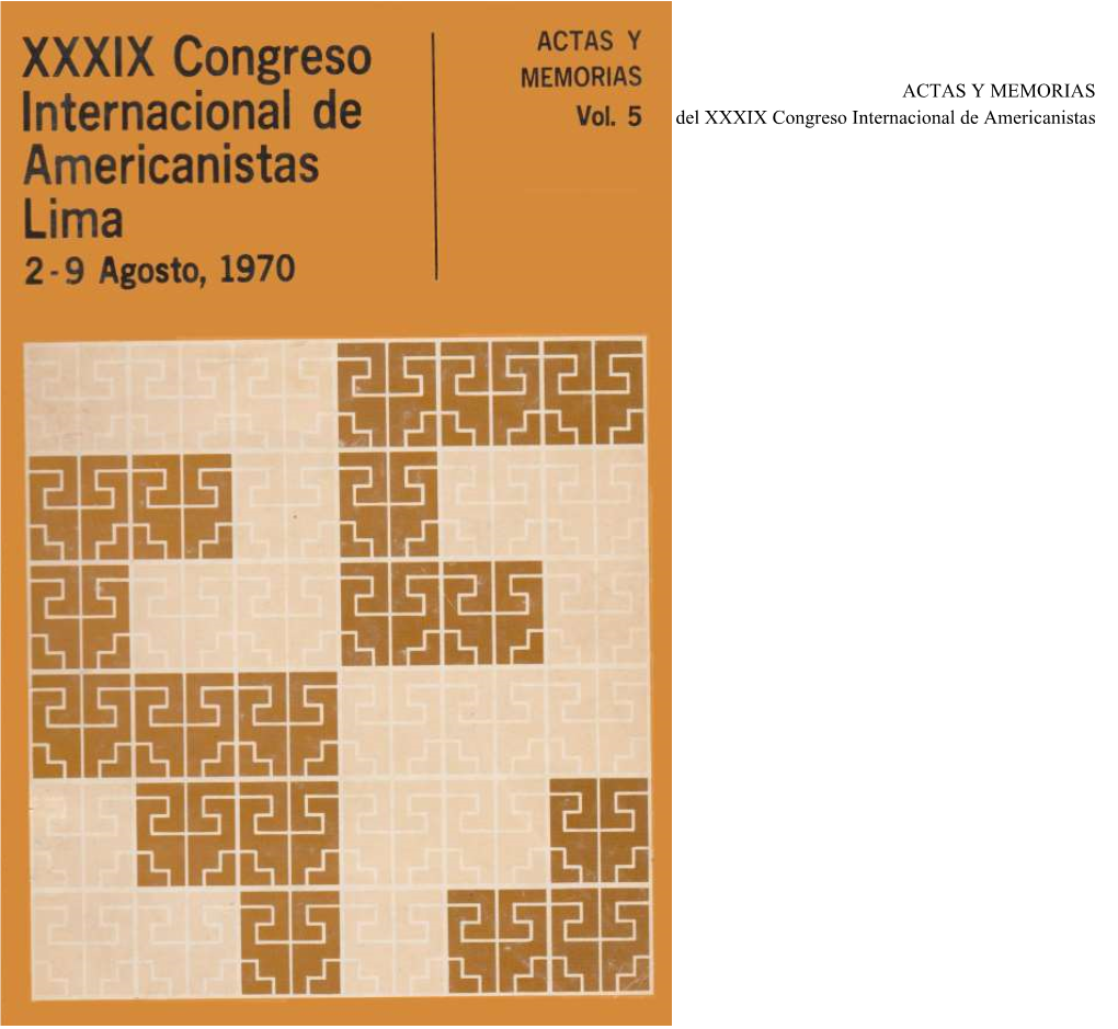 Lingüística E Indigenismo Moderno De América (Trabajos Presentados Al XXXIX Congreso Internacional De Americanistas)