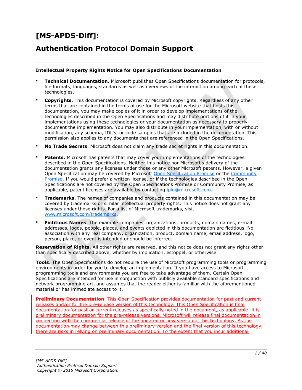 [MS-APDS-Diff]: Authentication Protocol Domain Support