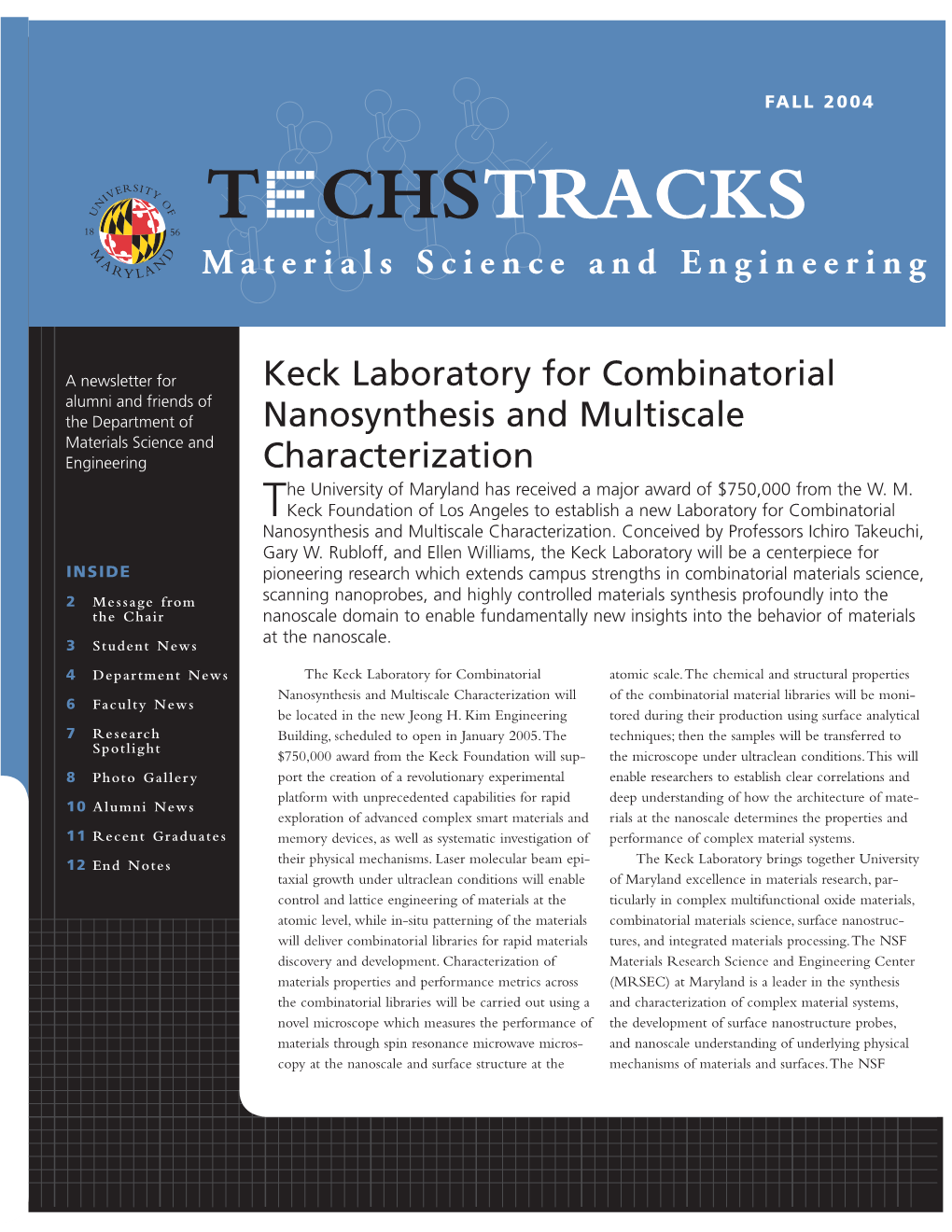 TECHSTRACKS Materials Science and Engineering