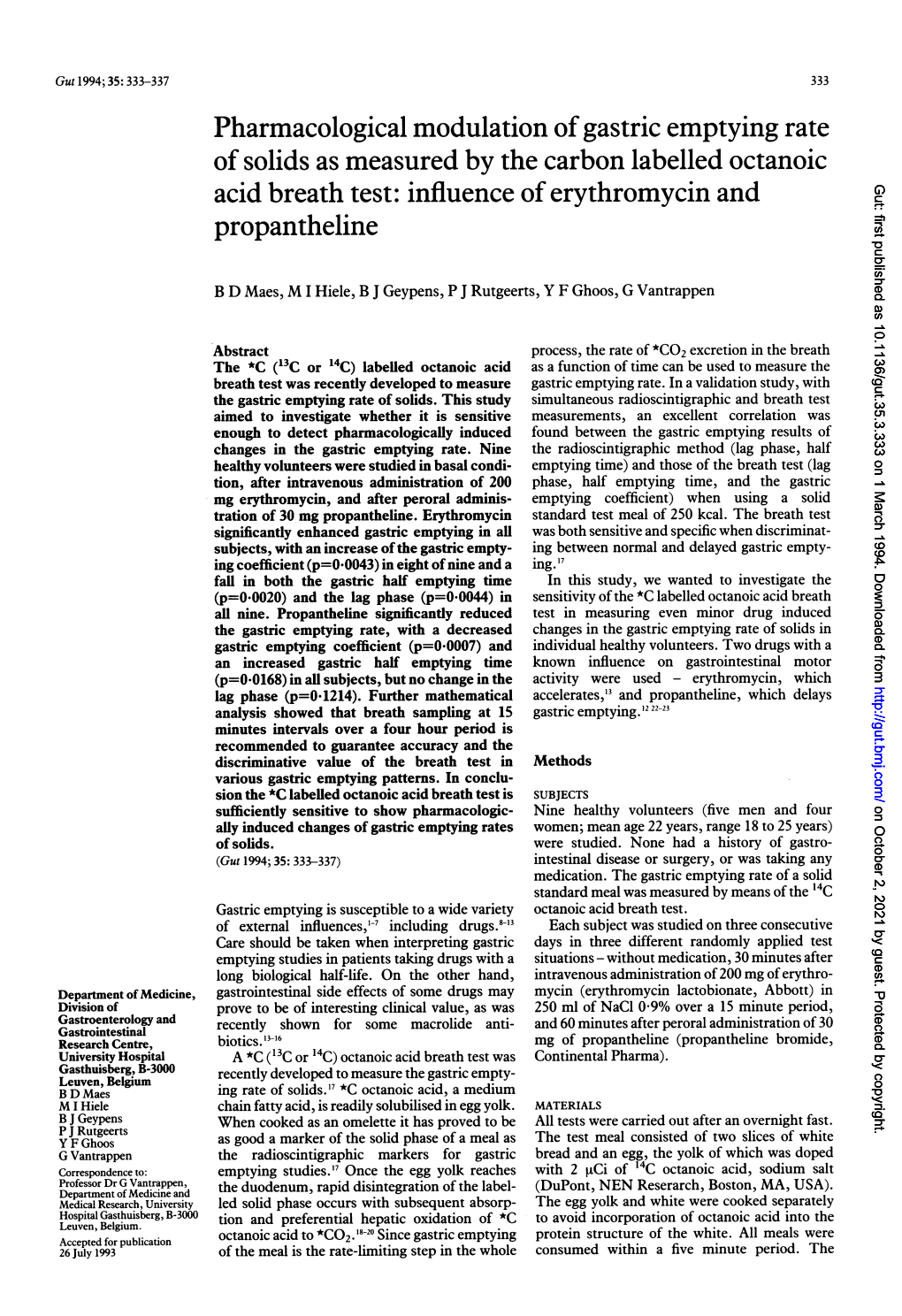 Propantheline