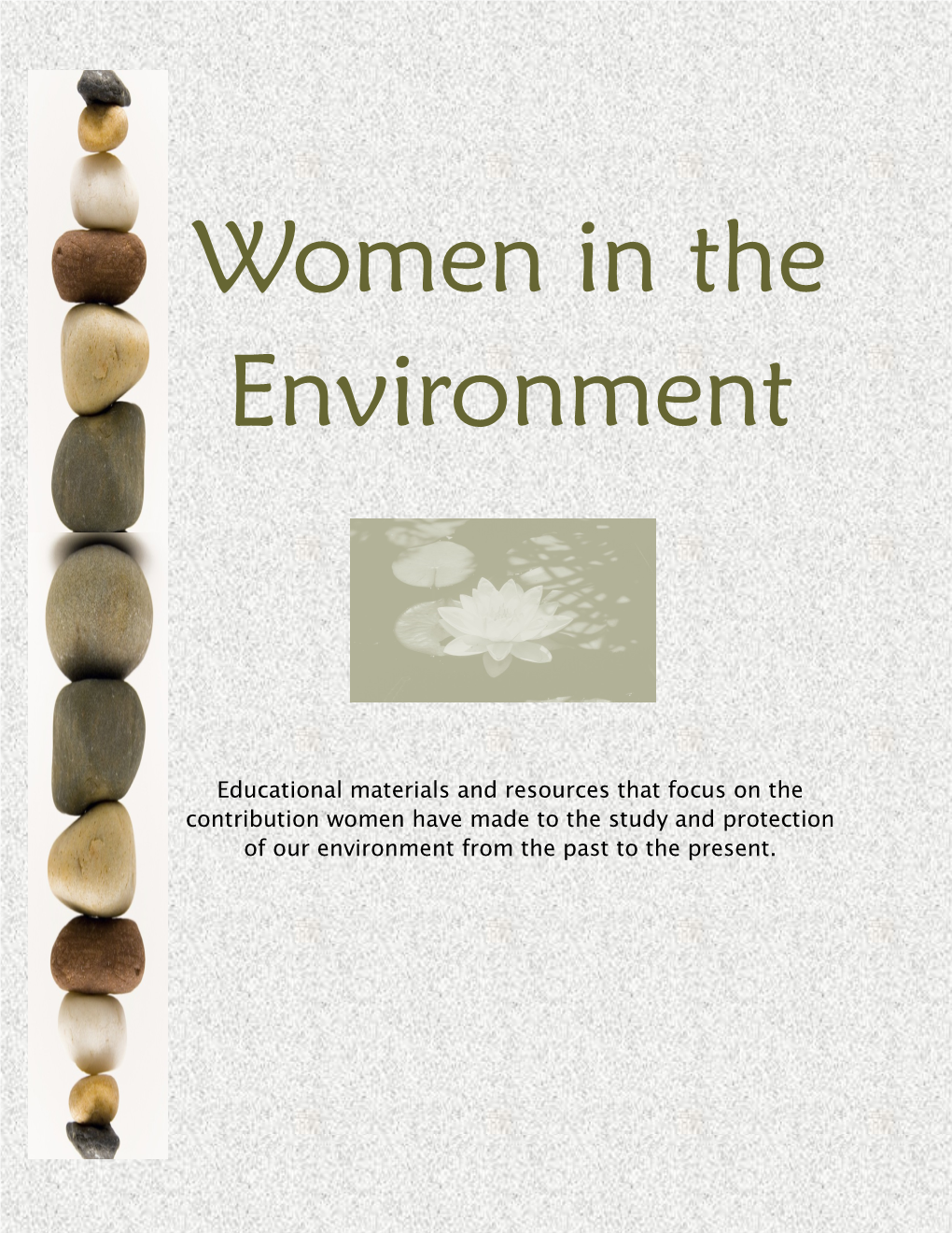 Women in the Environment