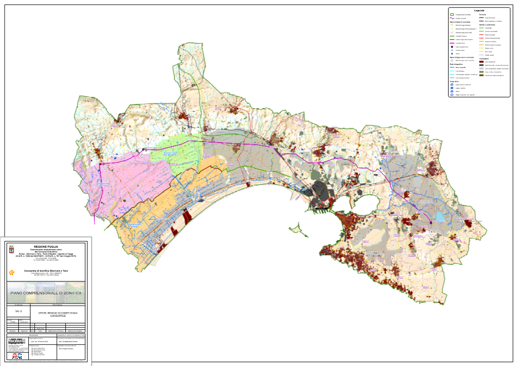 Piano Comprensoriale Di Bonifica